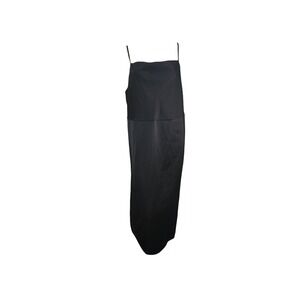 Old Navy Dress NWT Womens Plus Size 2X Solid Black Smooth Shiny Pullover Satin‎